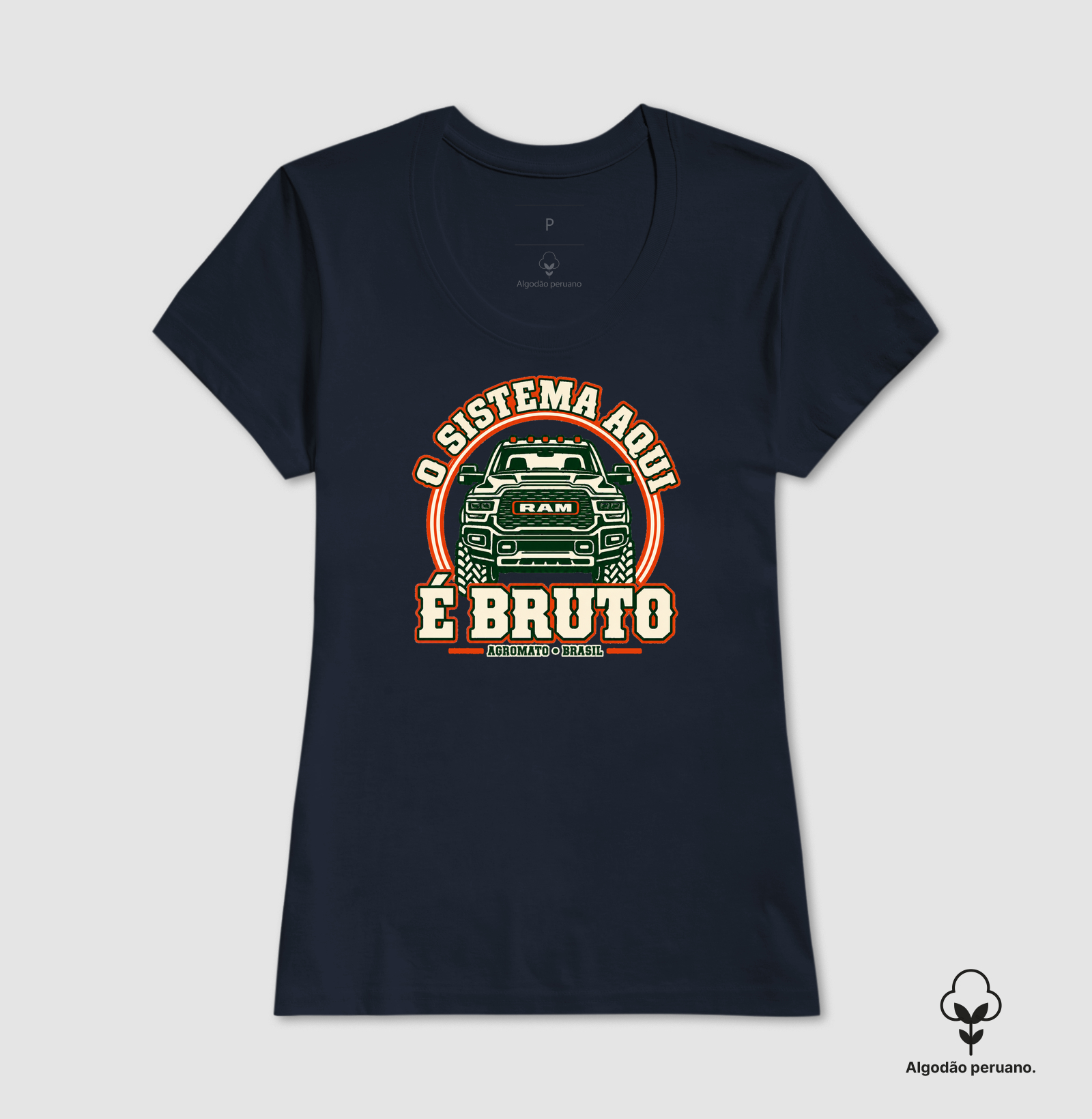 Camiseta O Sistema Aqui é Bruto - Imagem 8
