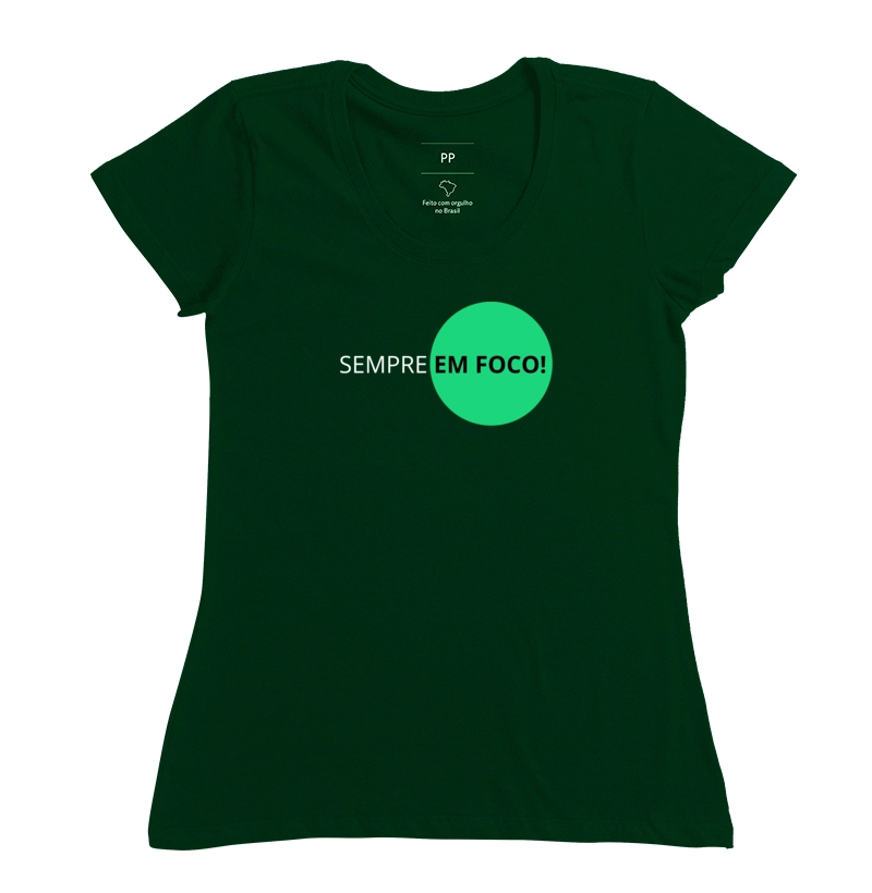 Camiseta sempre em foco - Imagem 9