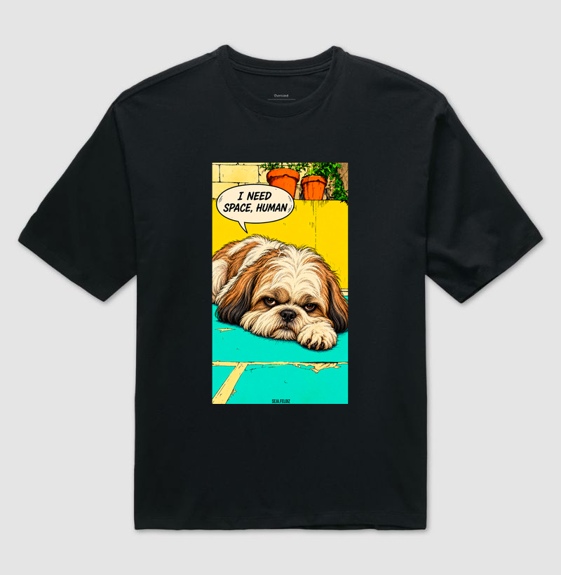 🐶💬 Shih Tzu Edition: I Need Space, Human ✨ - Imagem 2