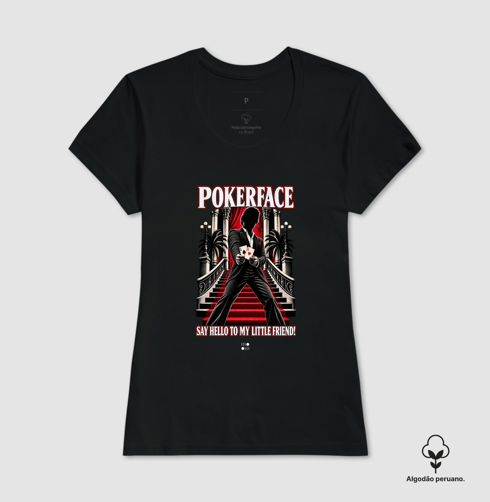 Pokerface Algodão Peruano - Imagem 6