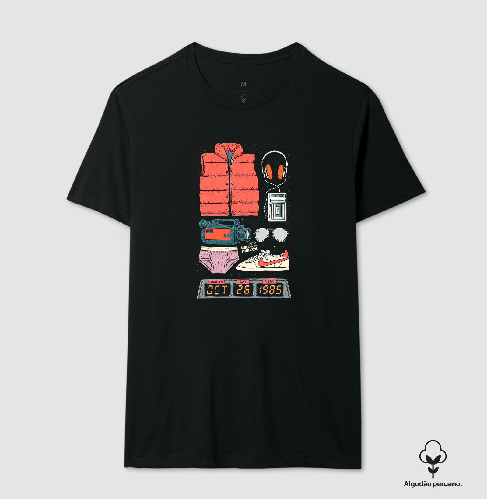 Camiseta Marty 1985 — De Volta para o Futuro - Imagem 4