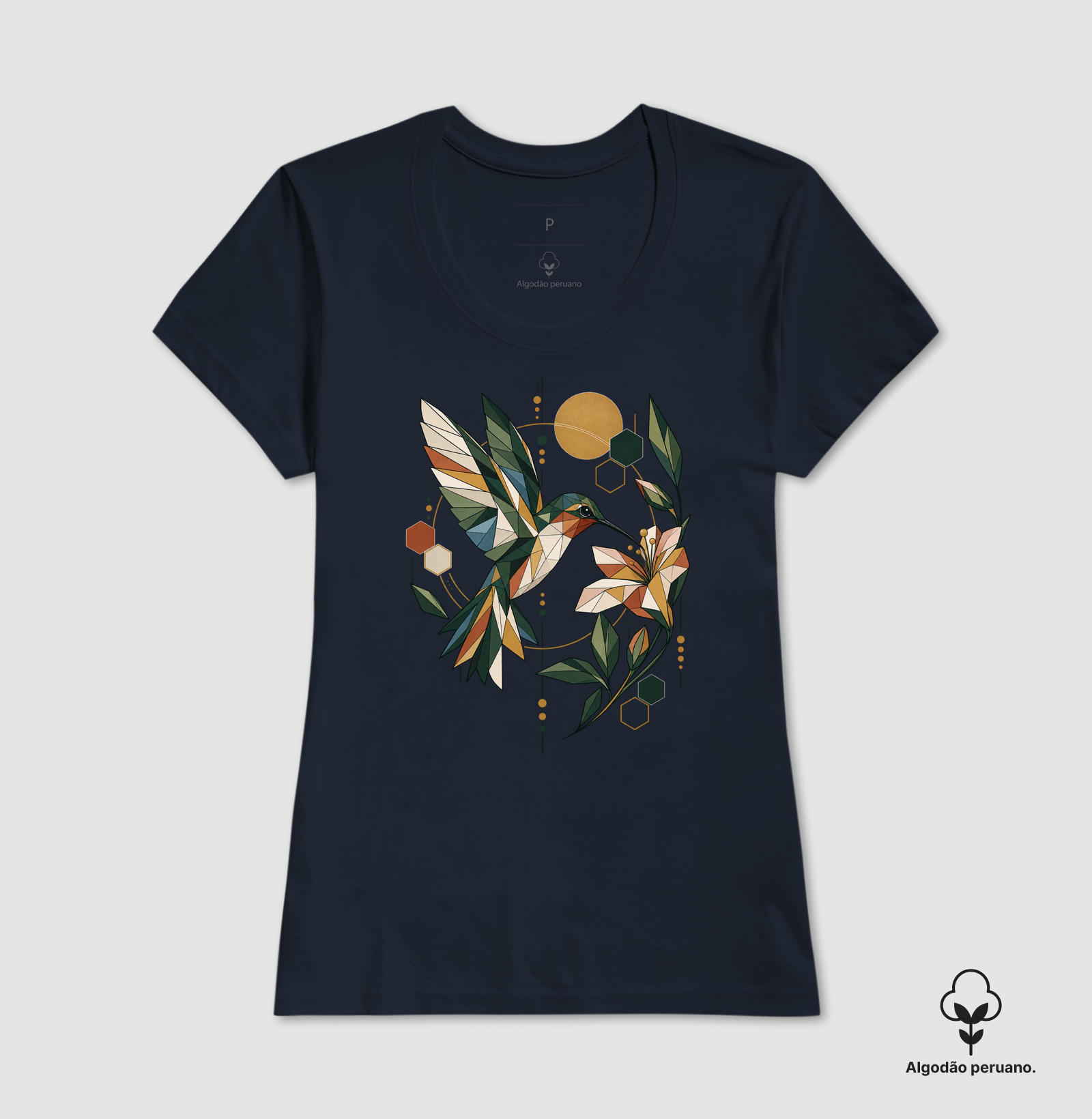 Camiseta Algodão Peruano - Beija-Flor - Imagem 6