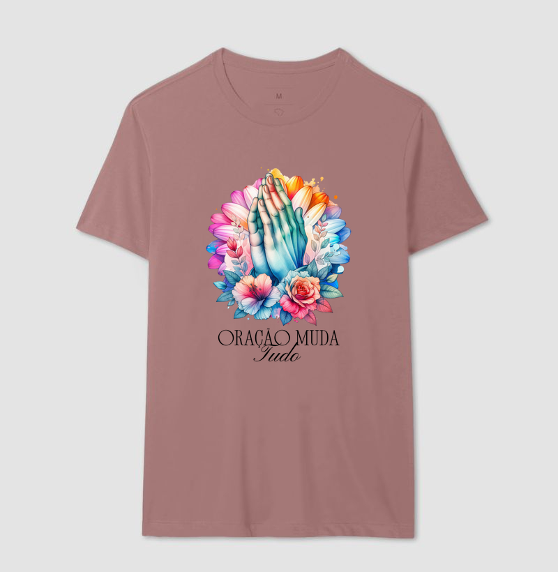 Camiseta Oração Muda Tudo - Imagem 10
