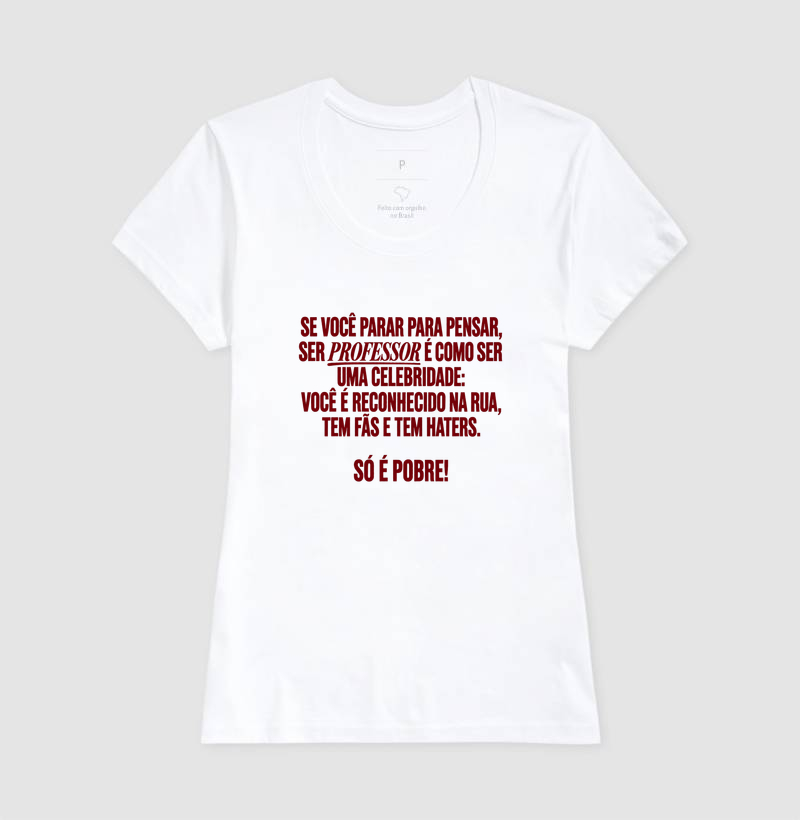 Camiseta Masculina Algodão Celebridade - Imagem 5