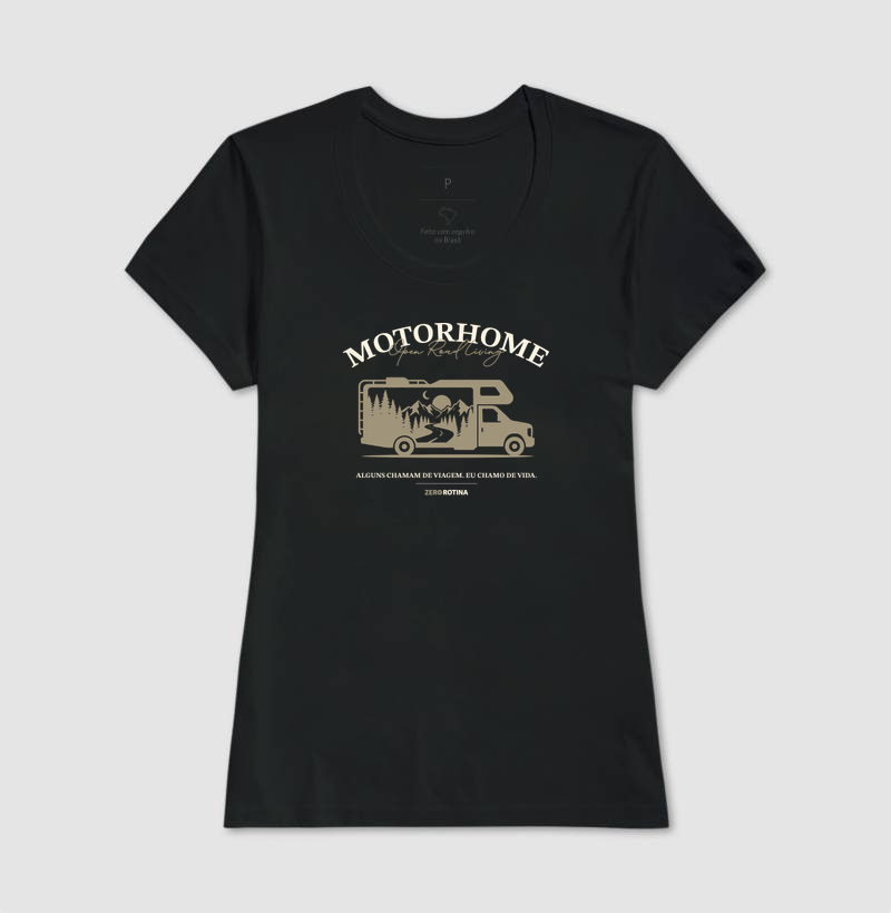 Camiseta Motorhome — Open Road Living - Imagem 3