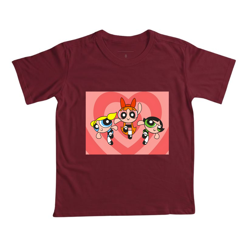Camisa das meninas Super Poderosas - Imagem 6