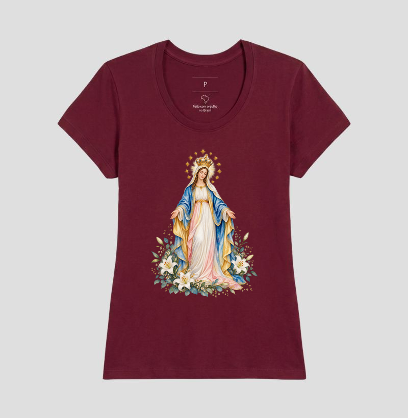 Nossa Senhora Rainha — Aquarela Botânica Régia - Imagem 13