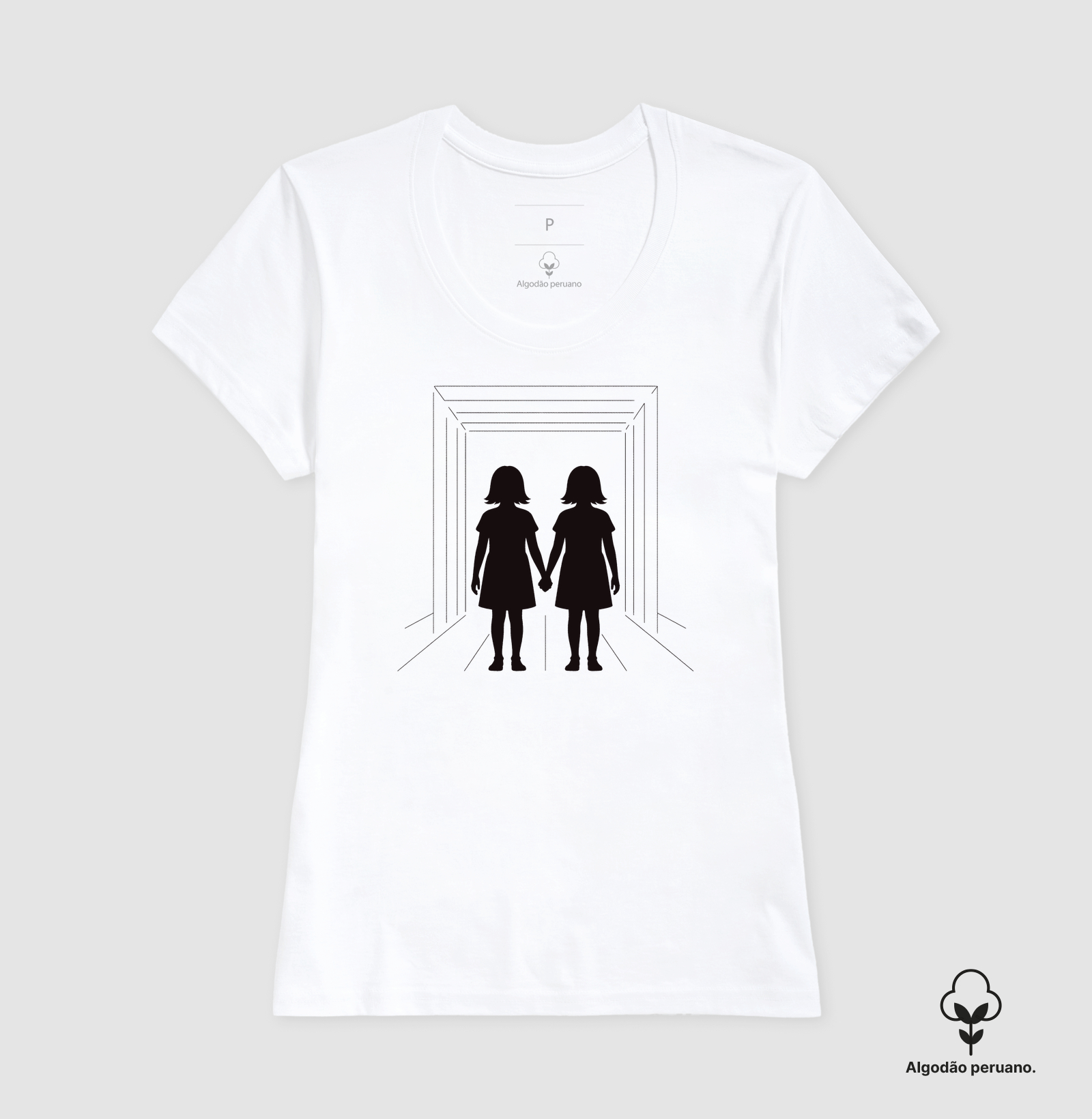 Camiseta Algodão Peruano Come Play With Us - Imagem 3