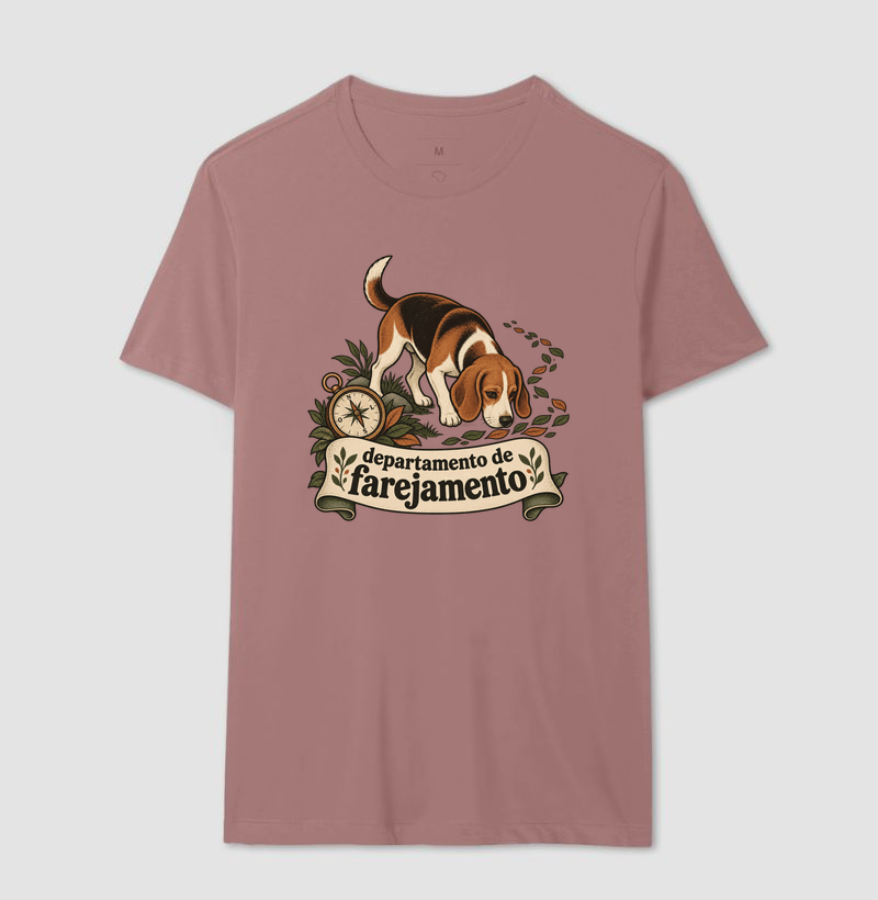 Camiseta Cão Farejador "departamento de farejamento" | Pelo & Pano - Imagem 16