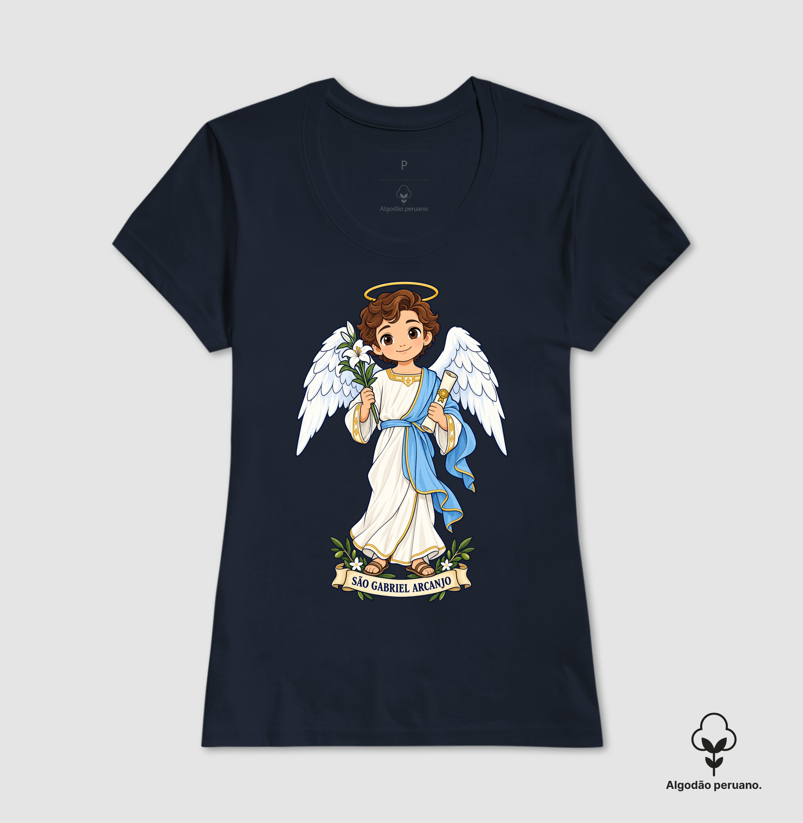 São Gabriel Arcanjo estilo chibi - Imagem 9