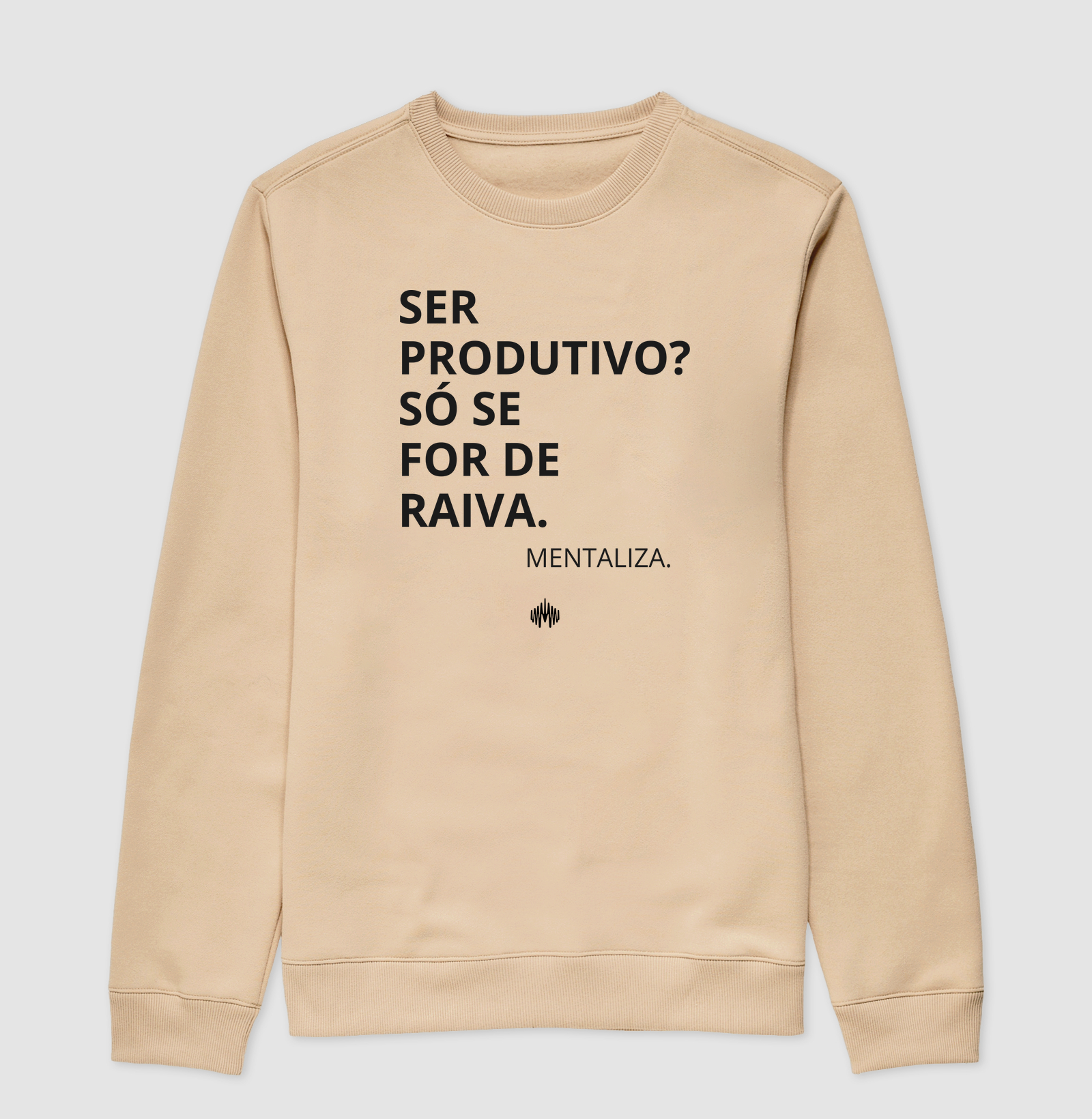 Ser produtivo(a)? Só se for de raiva.