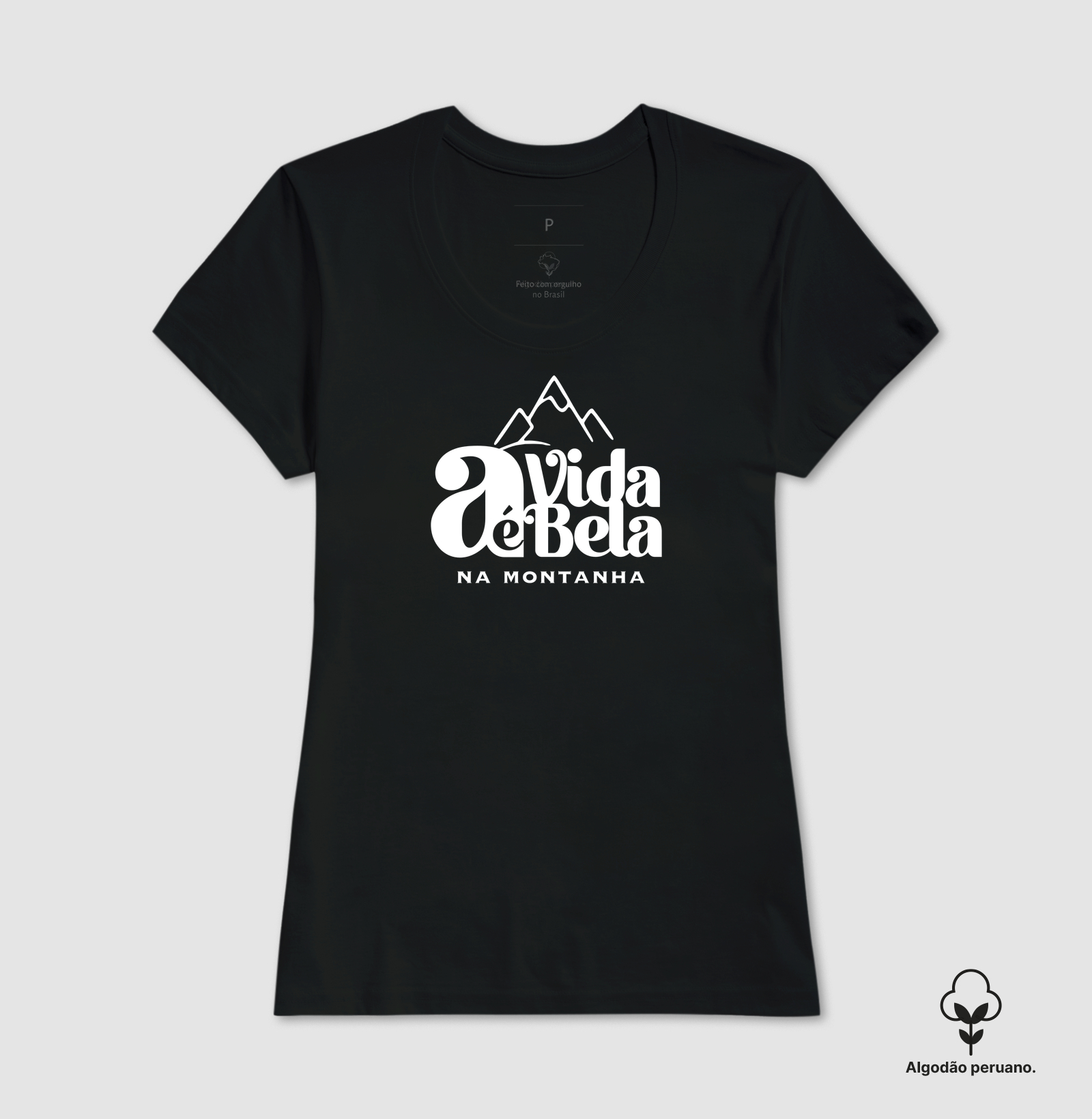 Camiseta Alma Outdoor | A Vida É Bela na Montanha - Imagem 4