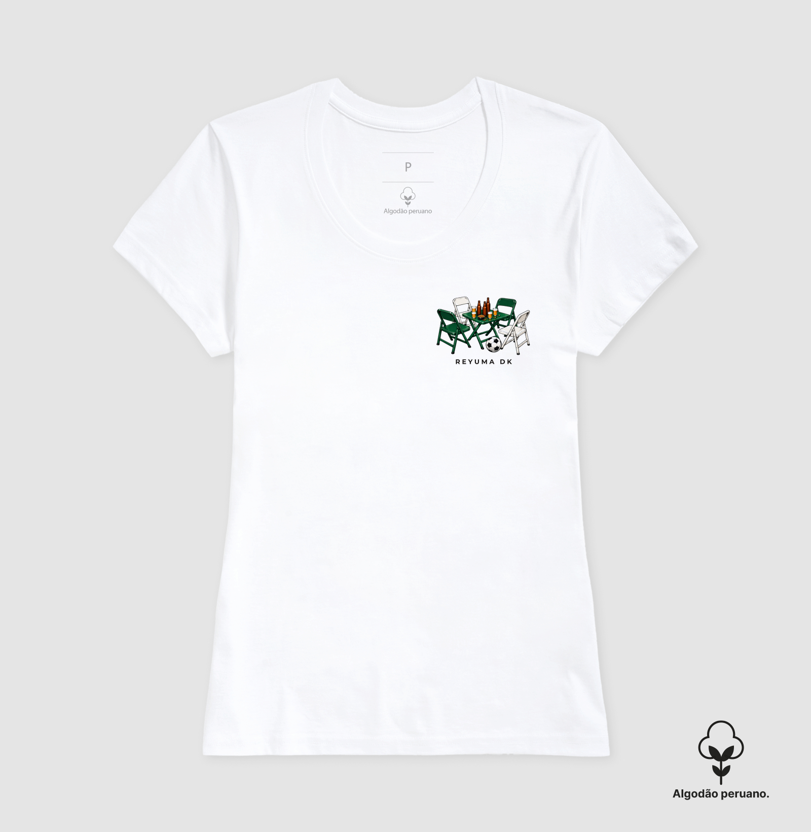 "Boteco e Resenha"- Futebol - Camiseta Algodão Peruano Masculina, Feminina e Babylook - Imagem 11