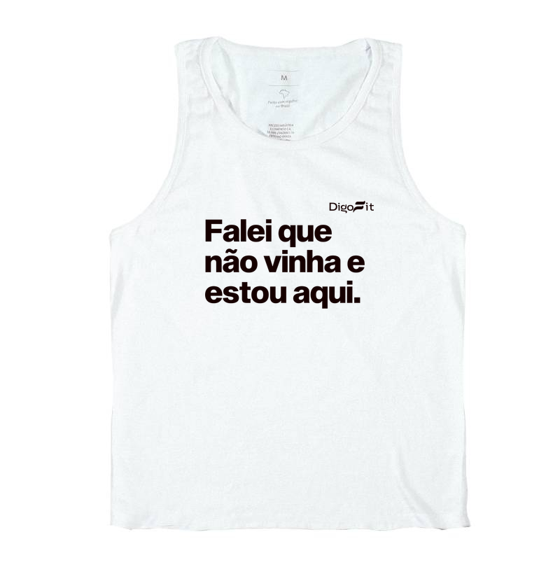 REGATA ACADEMIA FALEI QUE NÃO VINHA E ESTOU AQUI - Imagem 2