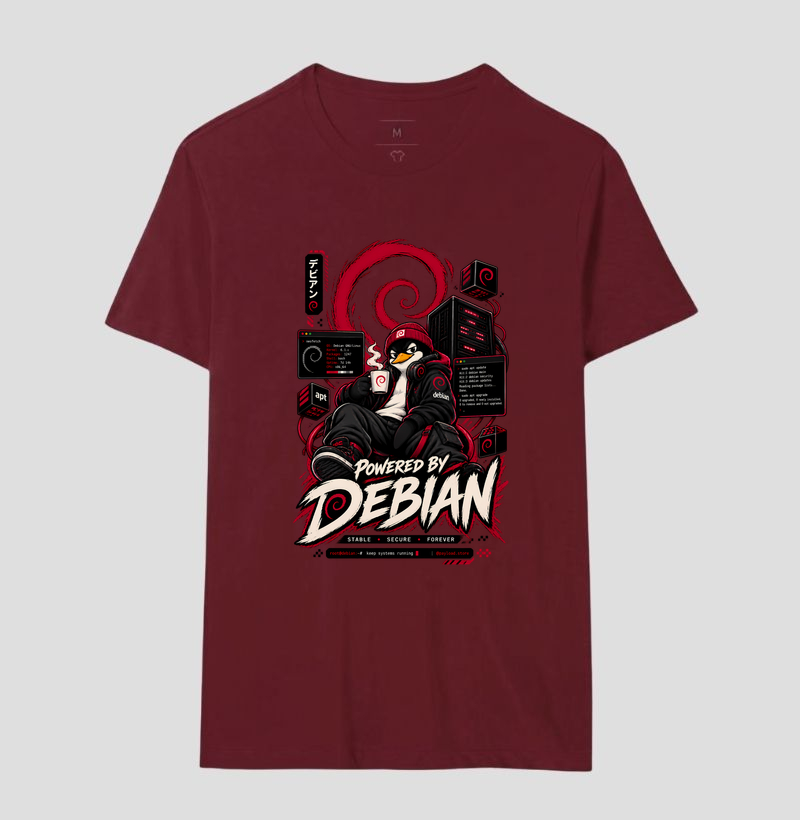 Powered by Debian — Stable, Secure, Forever - Imagem 12