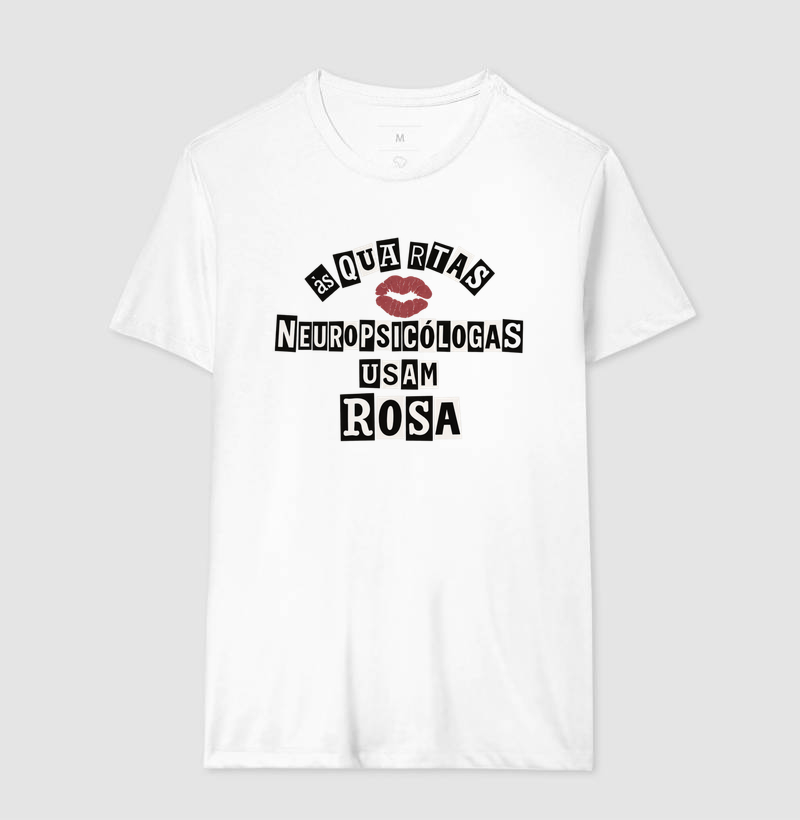Camiseta | Neuropsicólogas usam rosa - Imagem 2