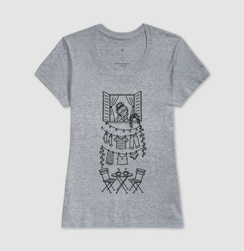 Camiseta A Vida Pela Janela - Imagem 7