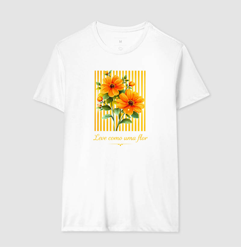 Camiseta Leve como uma flor  - Imagem 4