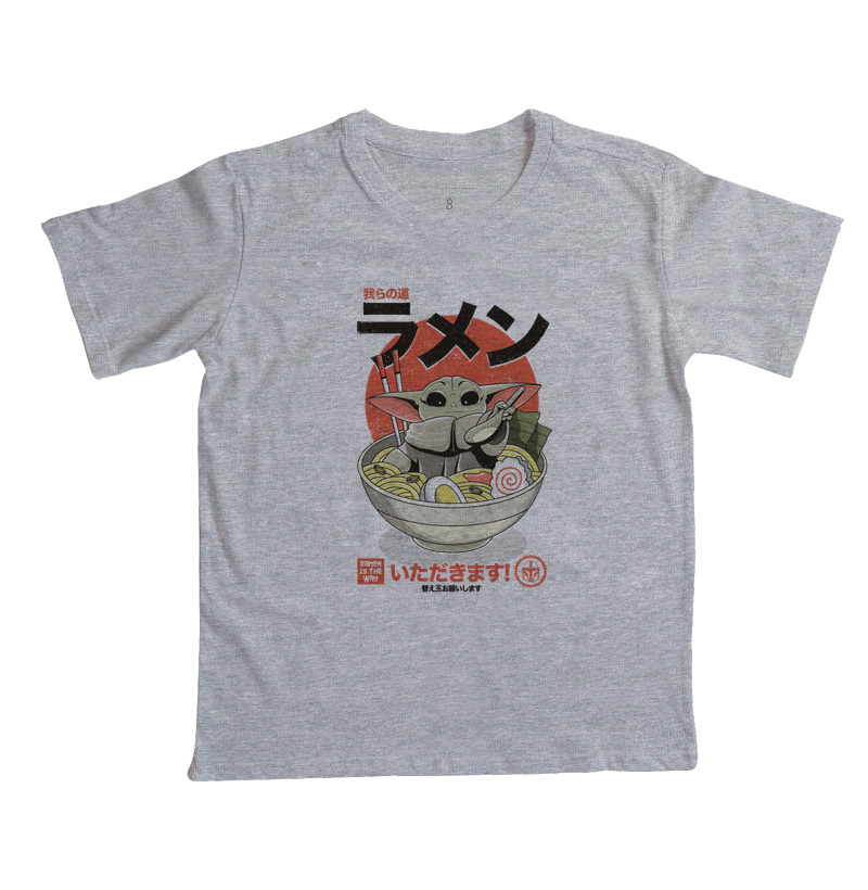 Camiseta Algodão Peruano Ramen Grogu - Imagem 3