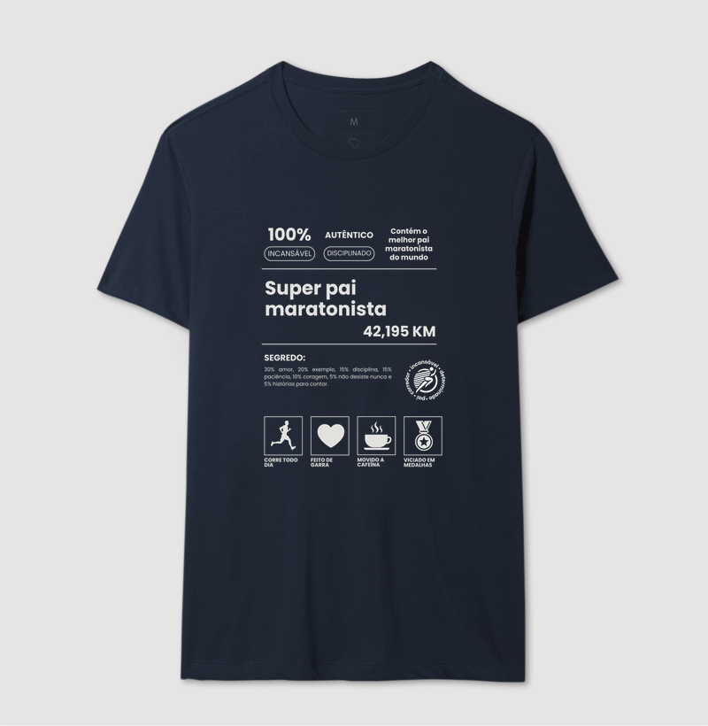 Camiseta Corrida - Super Pai Maratonista - Imagem 4