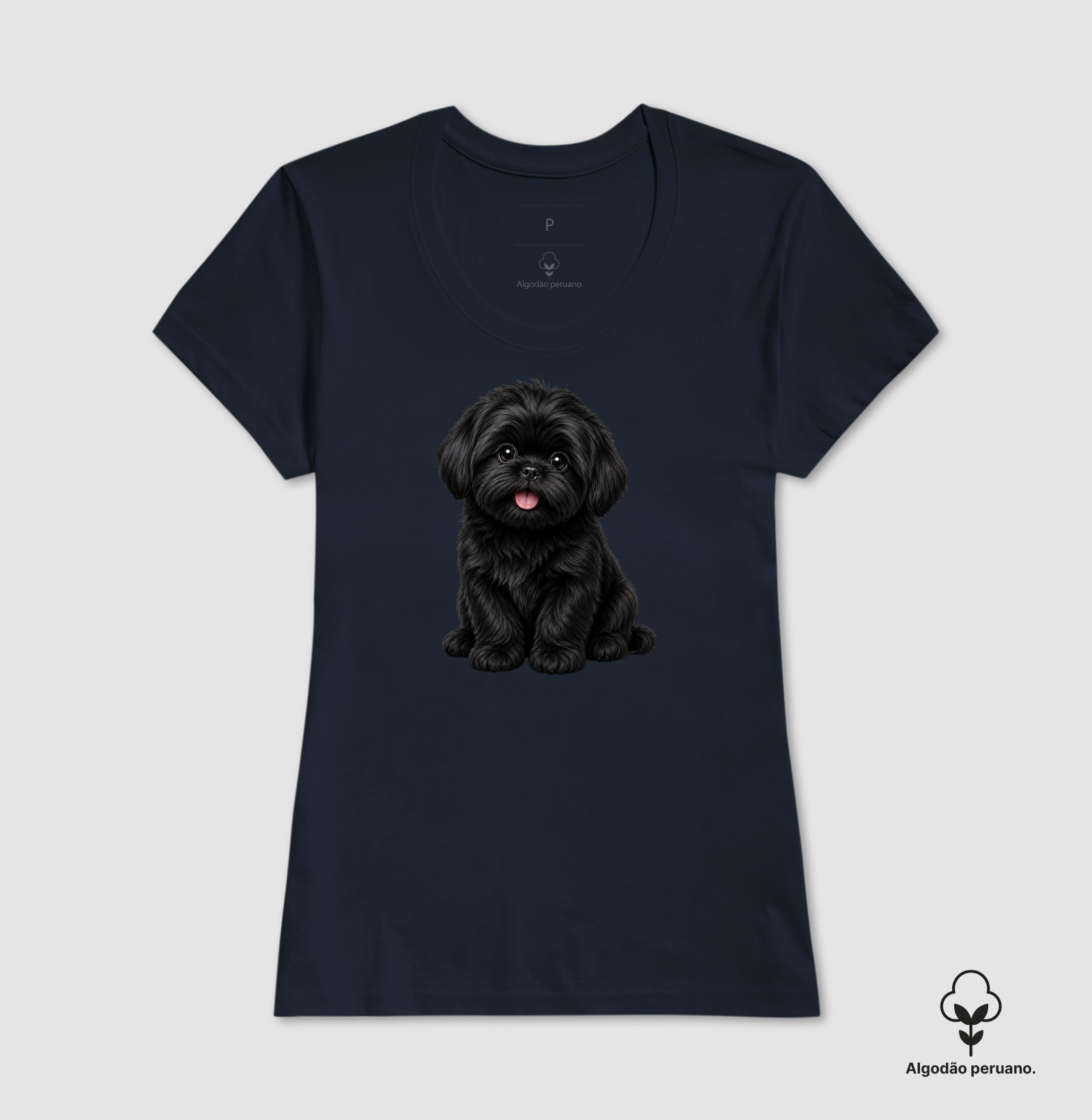 Shih Tzu Preto - Desenho Animado - Imagem 7