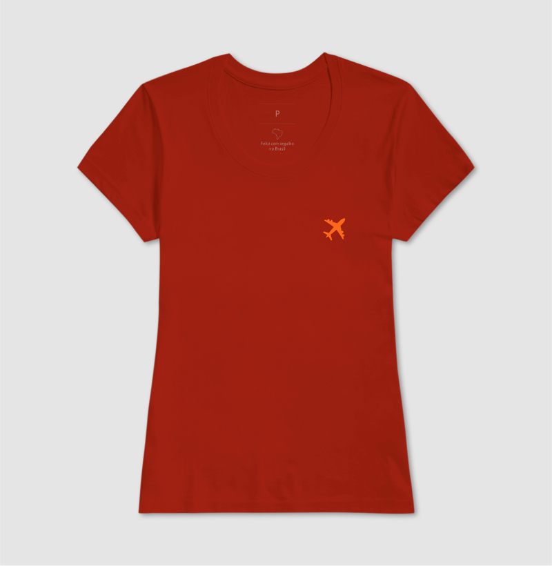 Viajante Minimalista - avião laranjado - Imagem 9