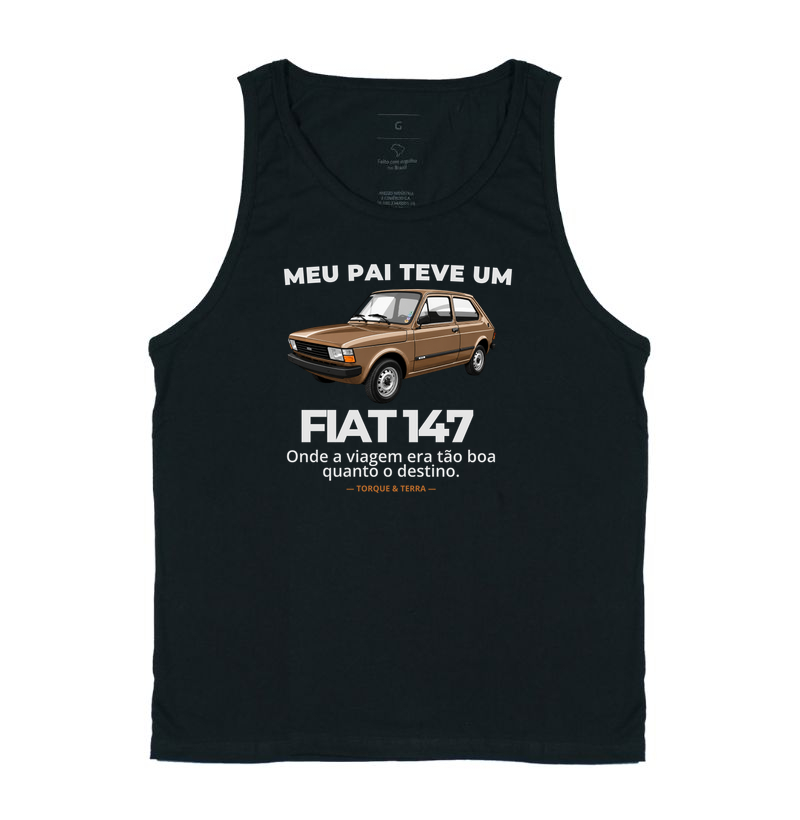 Meu pai teve um - FIAT 147 - marrom dourado - Imagem 3