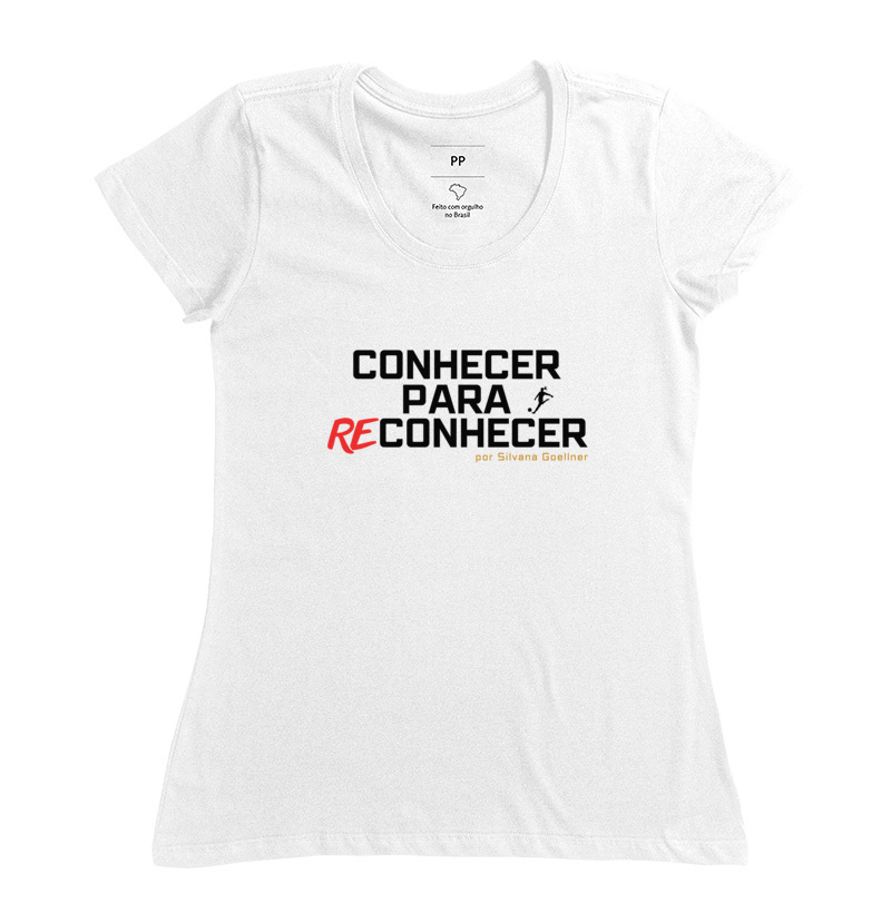 Camiseta Conhecer para Reconhecer
