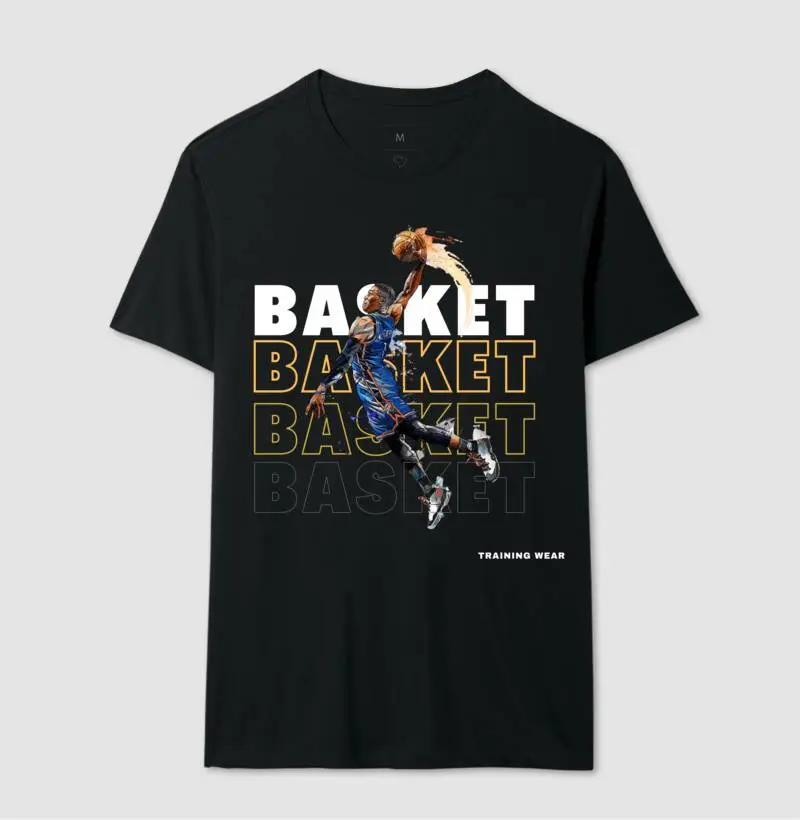 T-Shirt Masculina Basket - Imagem 2