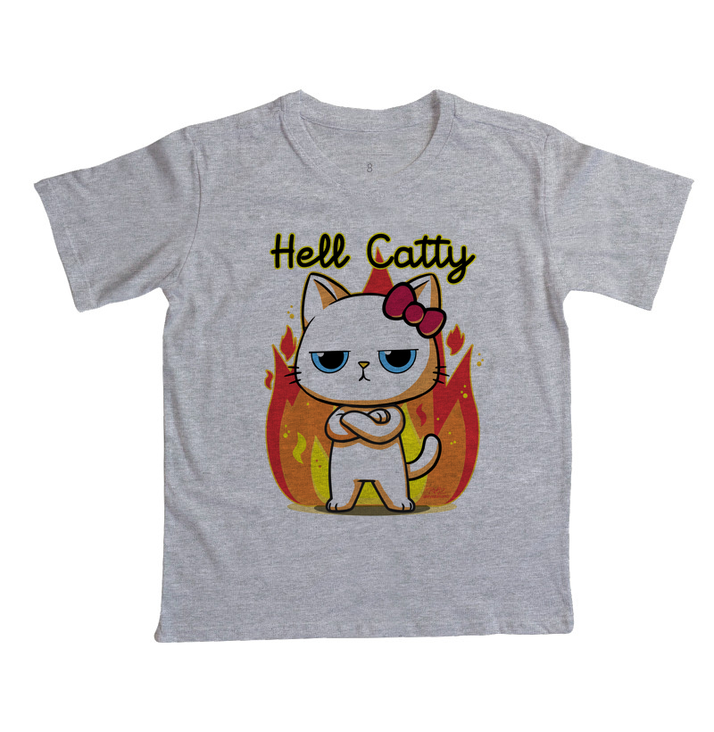 Camiseta Gato Sincero Hell Catty - Imagem 2