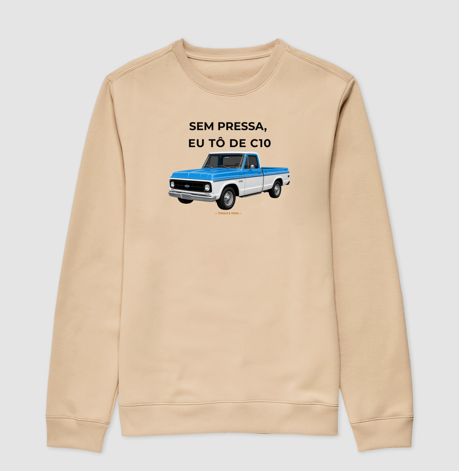 Sem pressa, eu tô de C10 - azul e branca - Imagem 3
