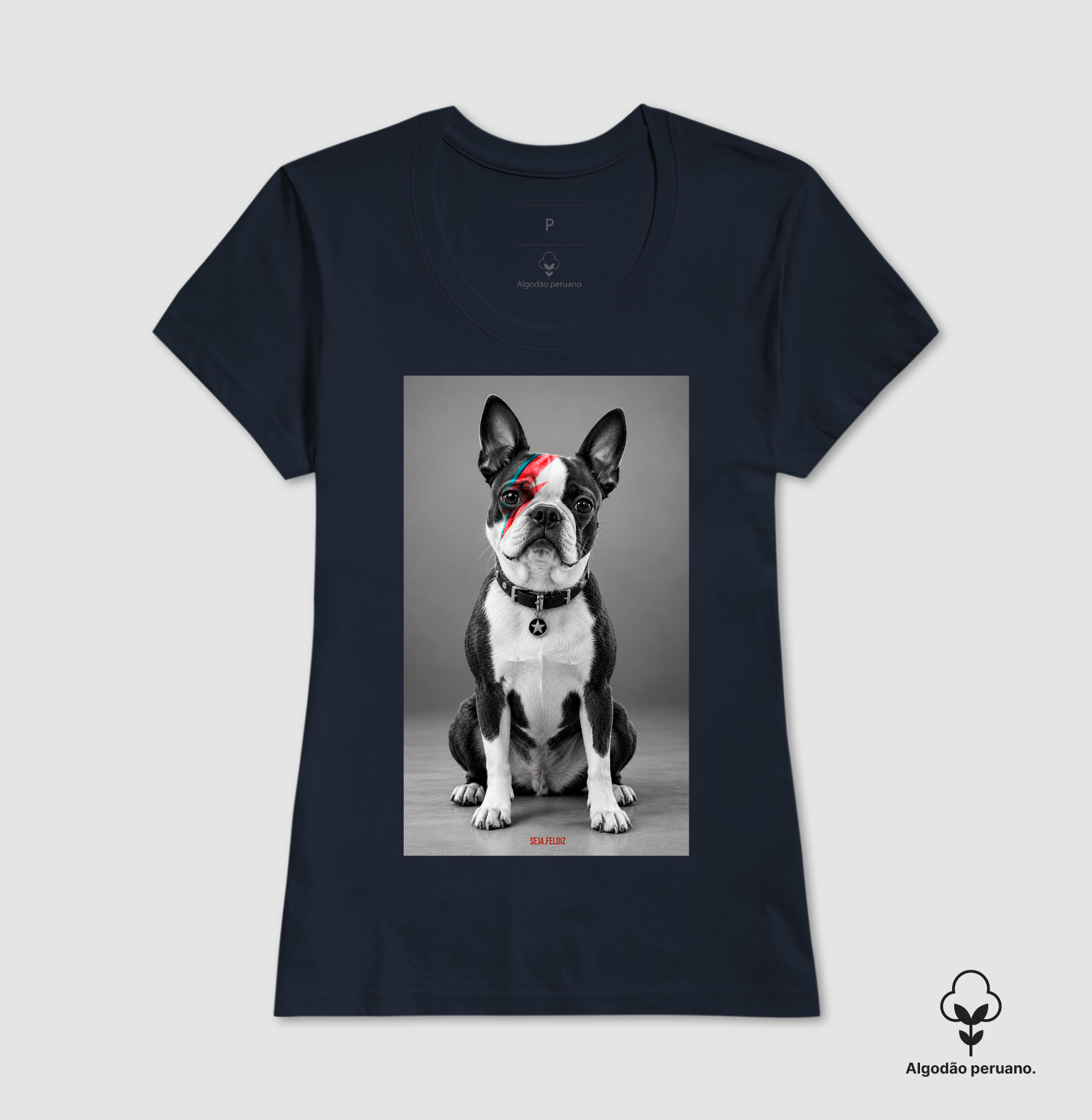 Glam Rock Boston Terrier ⚡ - Imagem 7