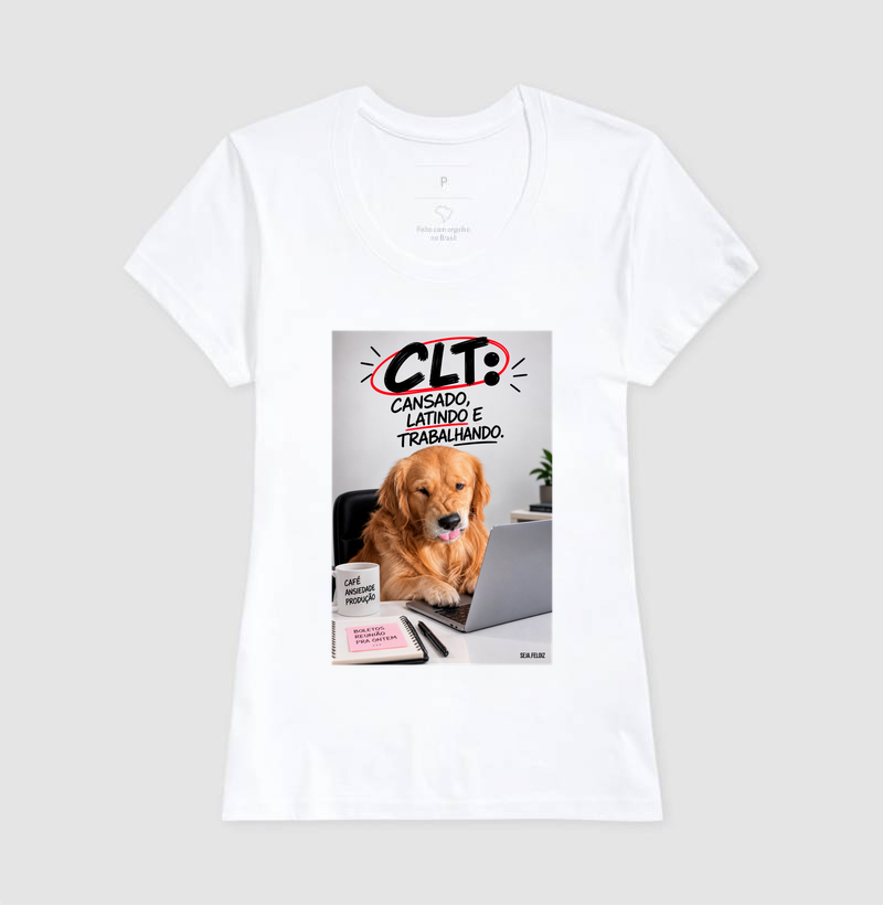 🐶💻 CLT — Cansado, Latindo e Trabalhando! | Golden Retriever Edition ☕🐾 - Imagem 5