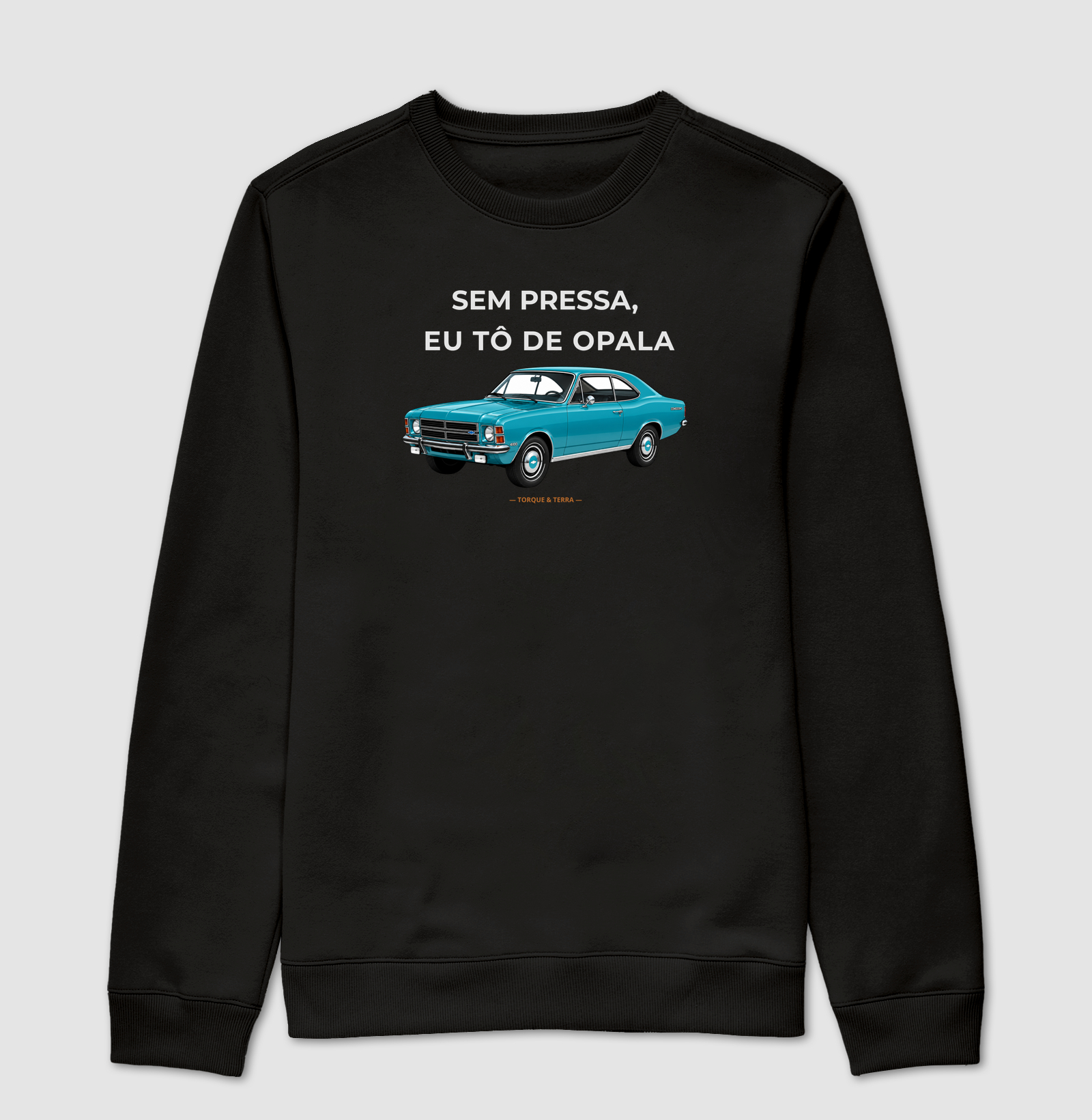 Sem pressa, eu tô de Opala - azul claro - Imagem 4