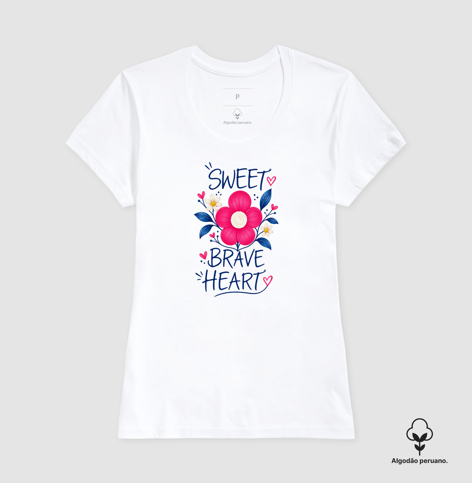 Camiseta Sweet Brave Heart - Imagem 4
