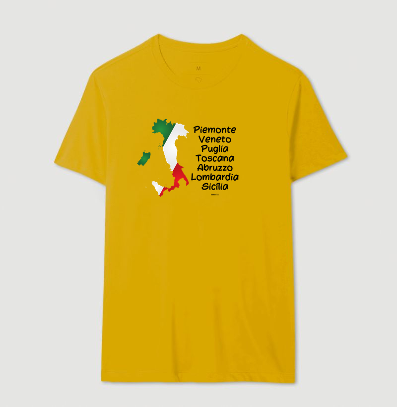 Camiseta Vinho - Regiões da Itália - Imagem 11