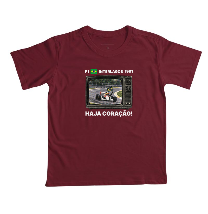Domingo de Corrida – Camiseta Retrô TV Anos 90 Automobilismo - Imagem 7