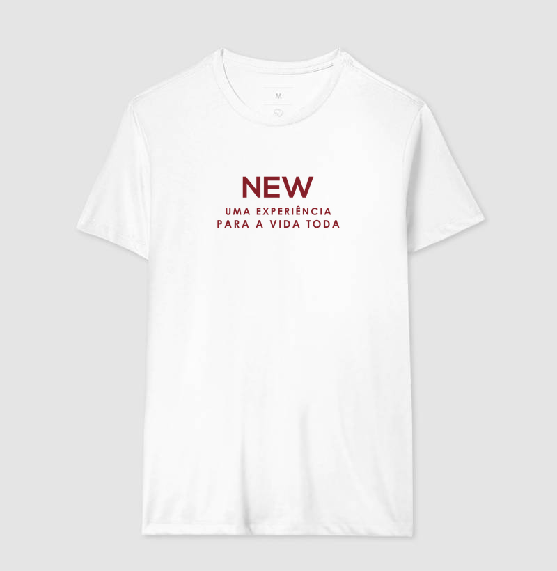Camiseta NEW · Uma Experiência para a Vida Toda - Imagem 4