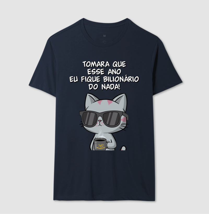 Camiseta Gato Sincero Bilionário - Imagem 6