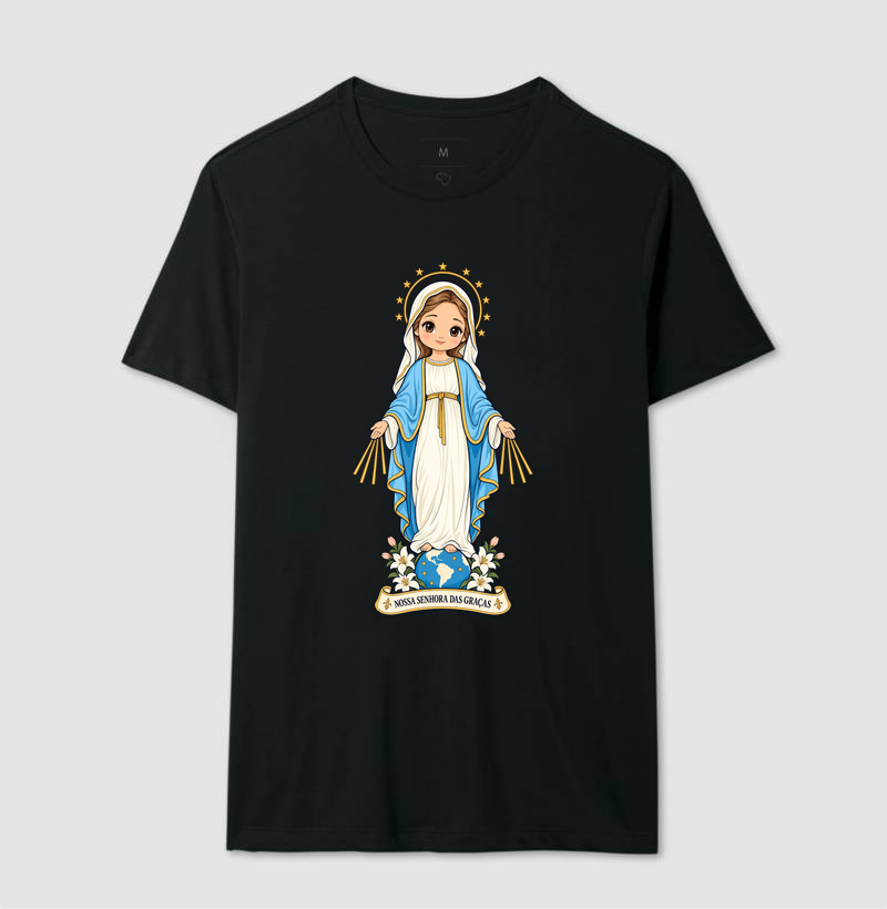 Nossa Senhora das Graças estilo chibi - Imagem 2