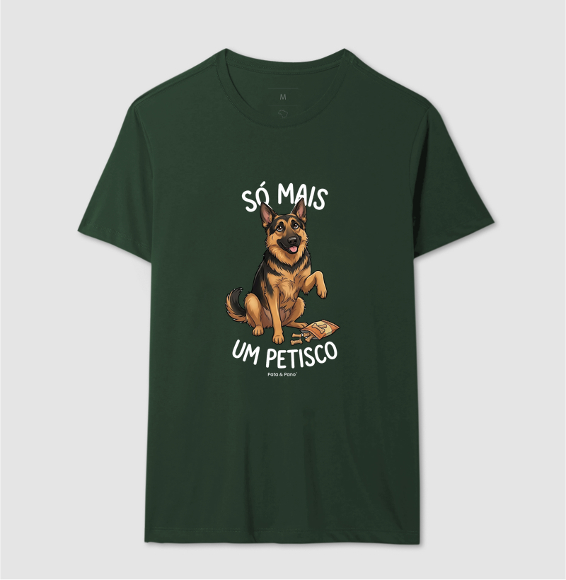 CAMISETA PASTOR ALEMÃO PETISCO - Imagem 12
