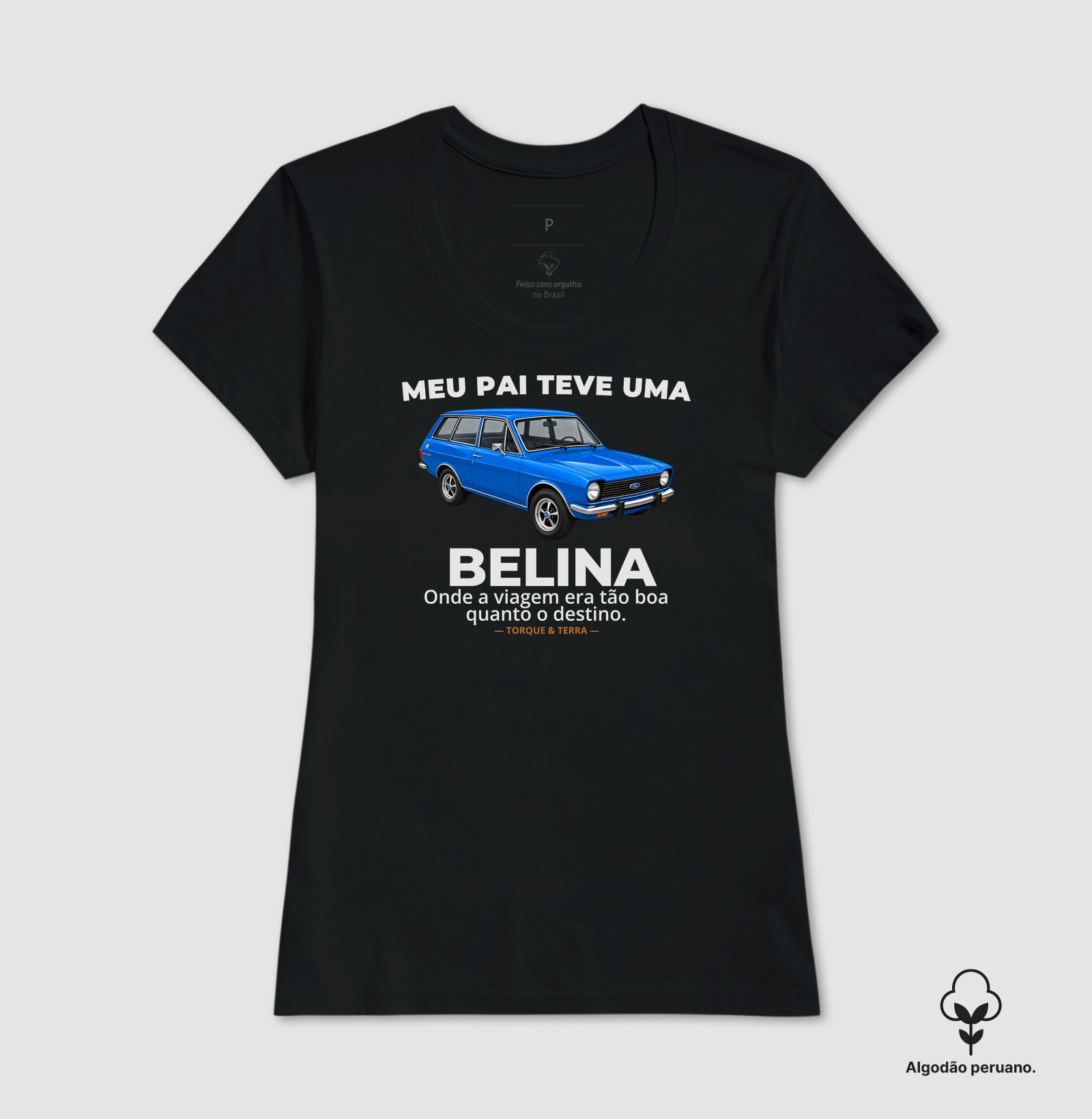 Meu pai teve uma - BELINA - azul - Imagem 2