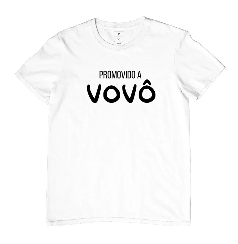 Camiseta Promovido a VOVÔ - Imagem 3