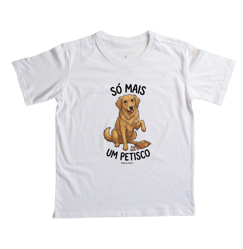 CAMISETA INFANTIL GOLDEN RETRIEVER PETISCO - Imagem 7