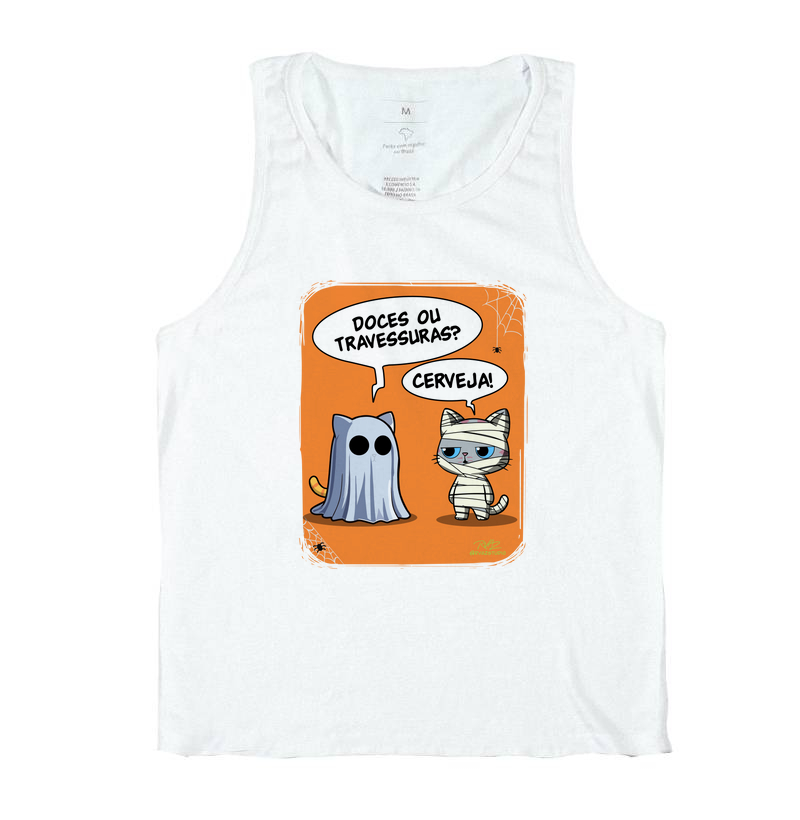 Camiseta Gato Sincero Halloween - Imagem 2