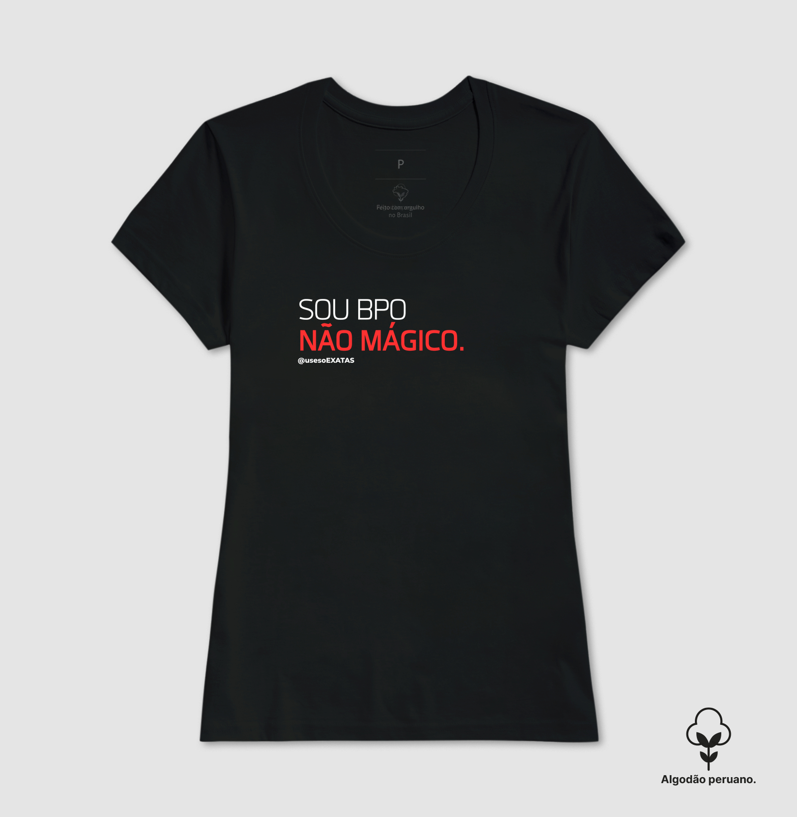 Camiseta BPO Não Mágico | sóEXATAS - Imagem 4