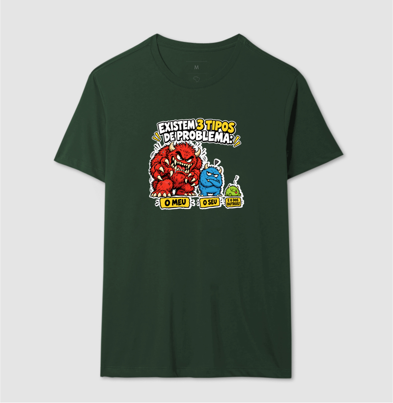 Camiseta Problemas em Algodão - Imagem 15