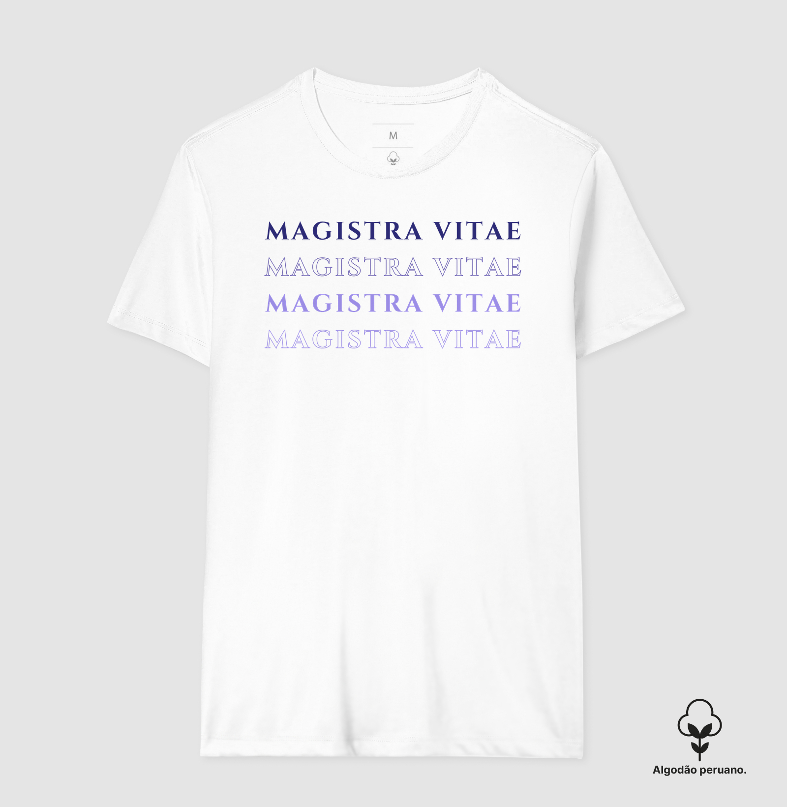 Camiseta Algodão Peruano Magistra Vitae: A História é Mestra da Vida - Imagem 5