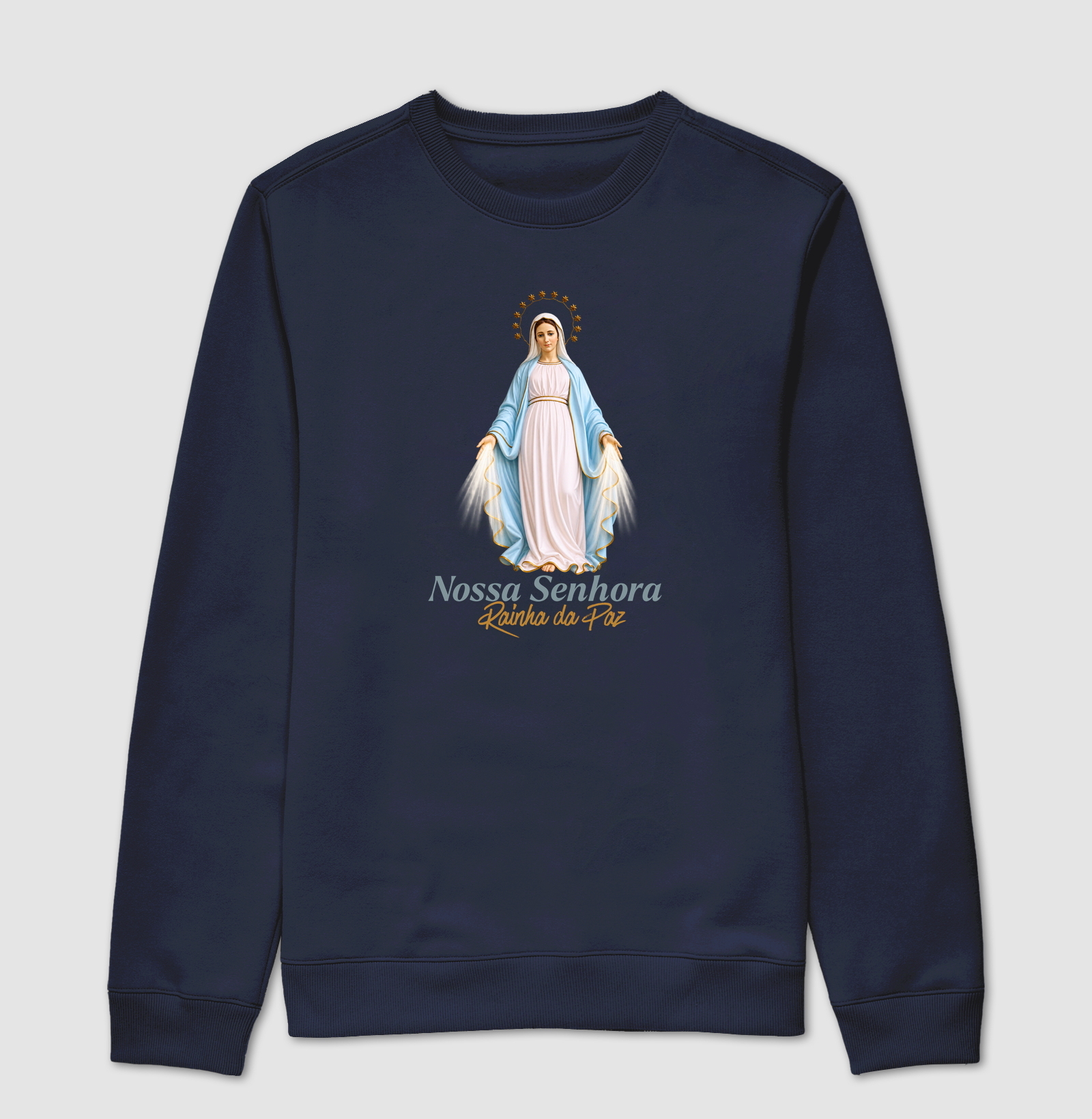 Camiseta Católica Nossa Senhora Rainha da Paz - Imagem 5