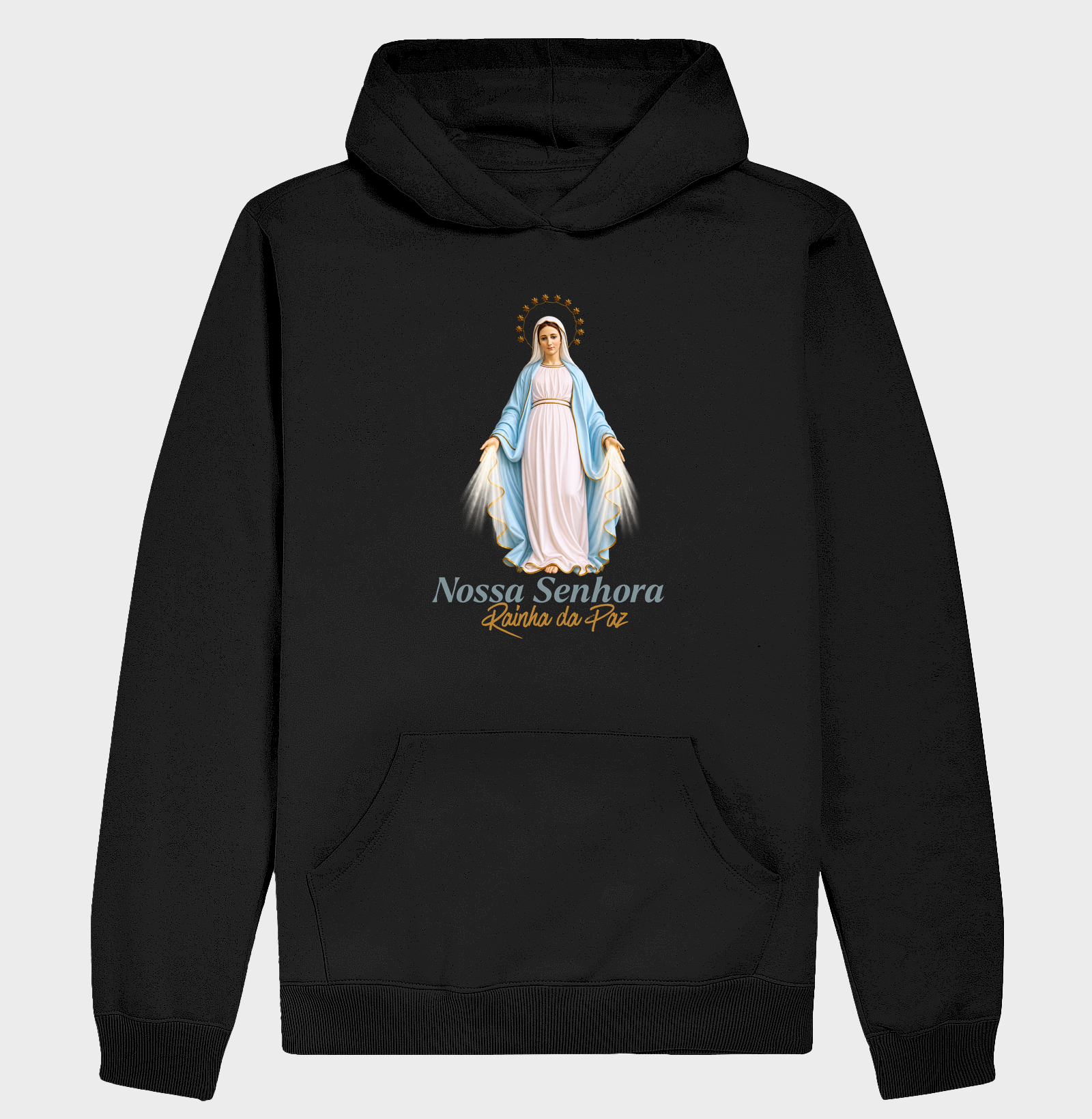 Camiseta Católica Nossa Senhora Rainha da Paz - Imagem 2
